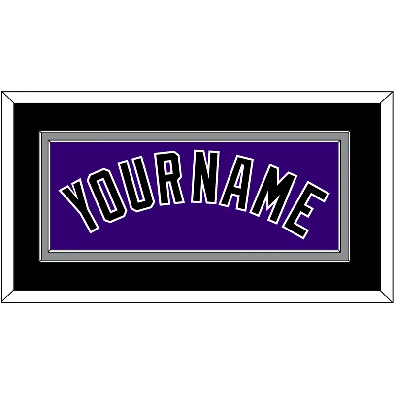Colorado Name - Alternate Purple - Double Mat 2