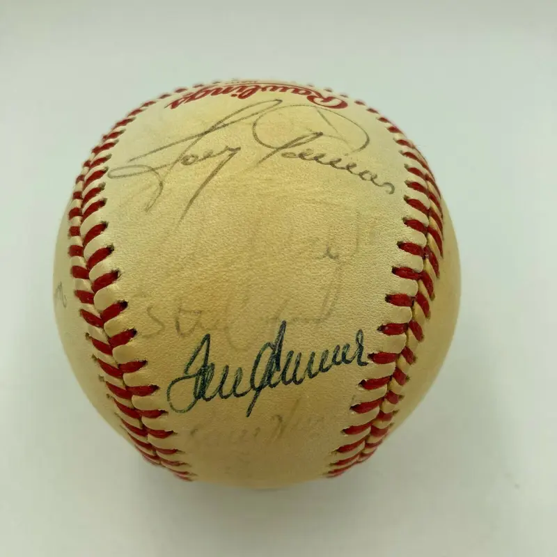 1986 Boston Red Sox Team Signed World Series Baseball W/ Tom Seaver & Clemens