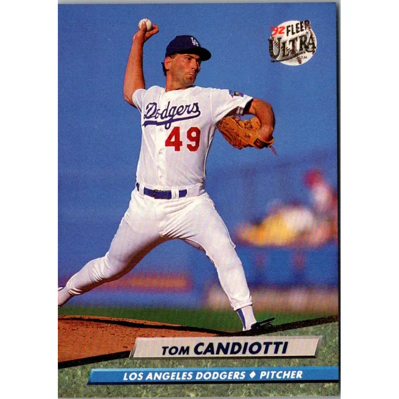 1992 Ultra Tom Candiotti #501