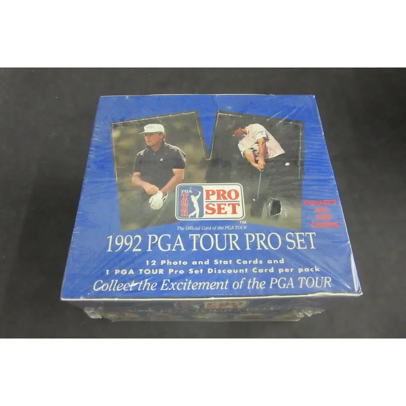 1992 Pro Set PGA Tour Golf Box