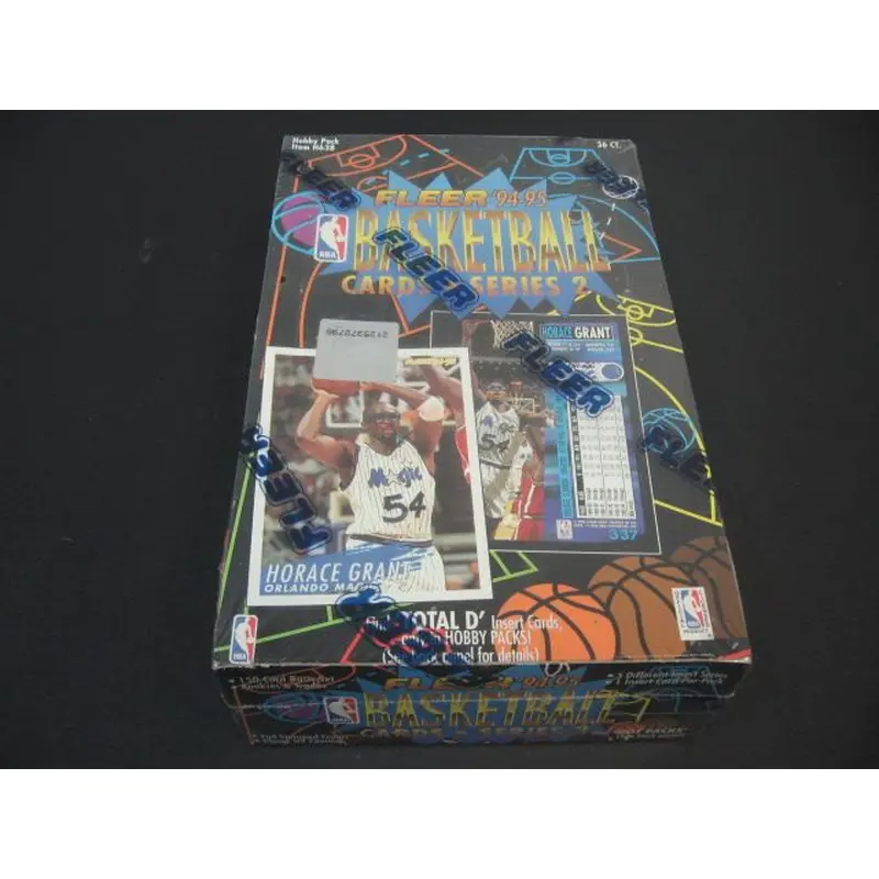 1994/95 Fleer Basketball Series 2 Box (Hobby)