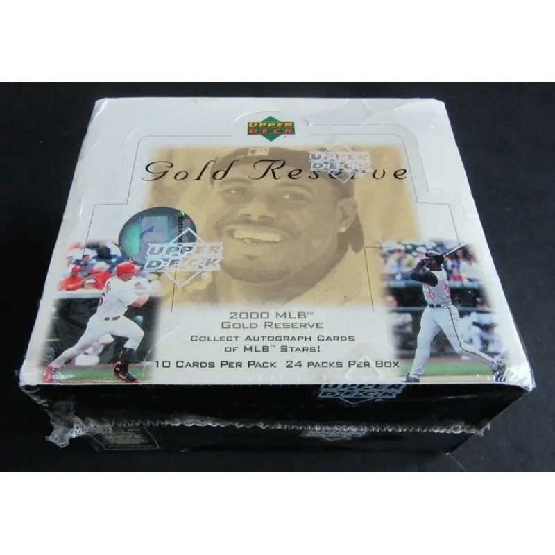 2000 Upper Deck Gold Reserve Baseball Box (24/10)