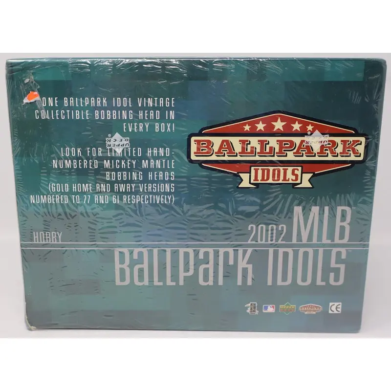 2002 Upper Deck MLB Ballpark Idols Baseball Box (24/5 +1)