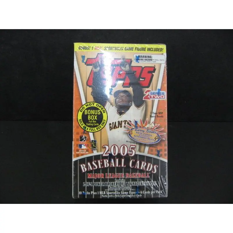 2005 Topps Baseball Series 2 Blaster Box (10/6)