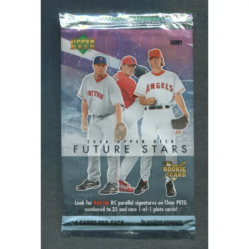 2006 Upper Deck Future Stars Baseball Unopened Pack (Hobby) (4)