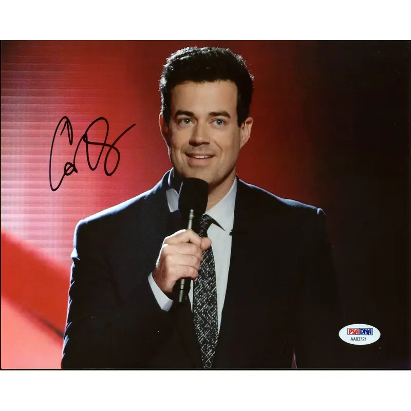Carson Daly Last Call with Carson Daly Authentic Signed 8X10 Photo PSA #AA83721