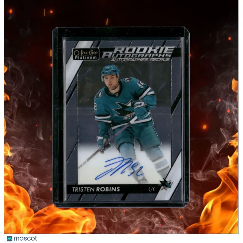 2023-24 O-Pee-Chee Platinum Tristen Robins (A) Rookie Auto #R-TR