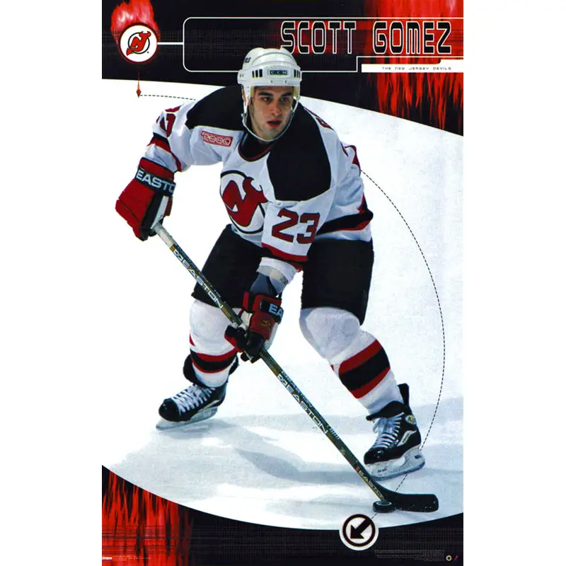 Scott Gomez "Action" New Jersey Devils Poster - Costacos 2000