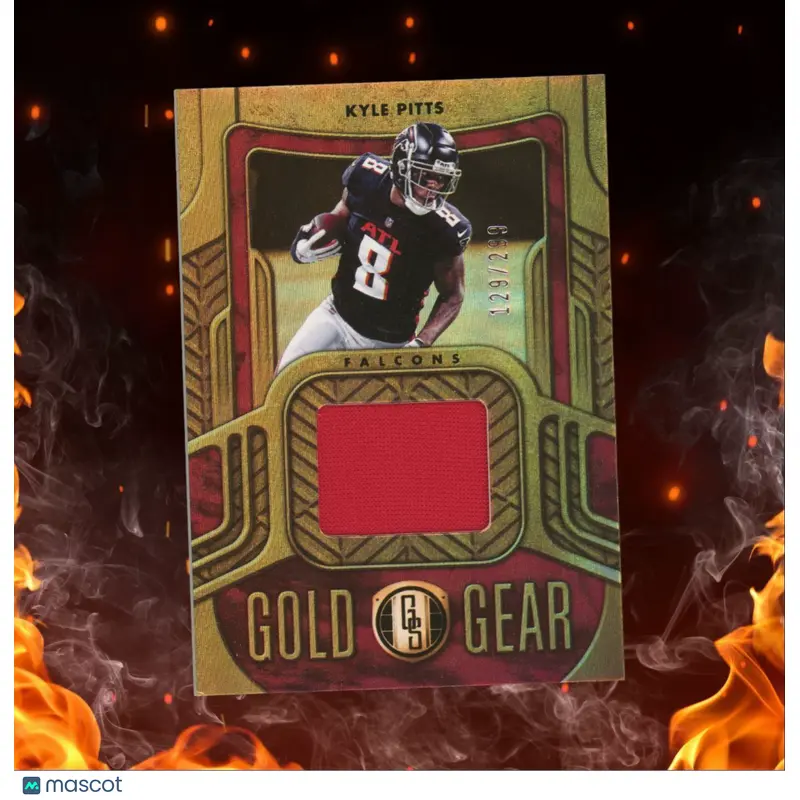 2022 Panini Gold Standard Gear Kyle Pitts 129/299 #GG-KPI