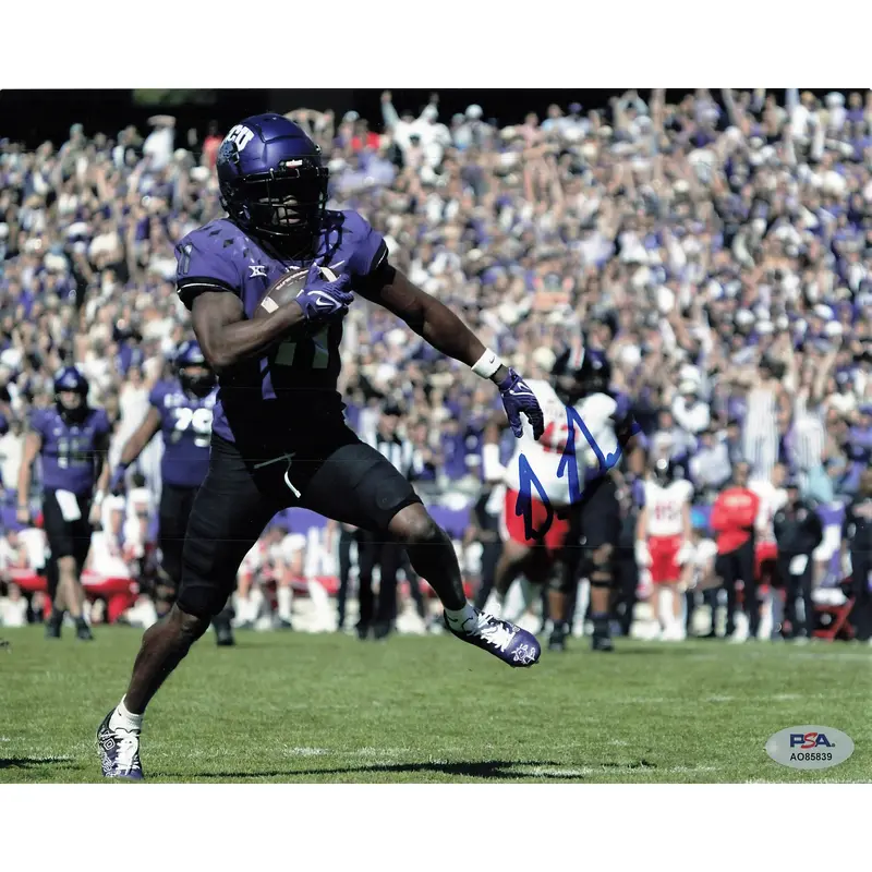 Derius Davis signed 8x10 photo PSA/DNA Autographed TCU