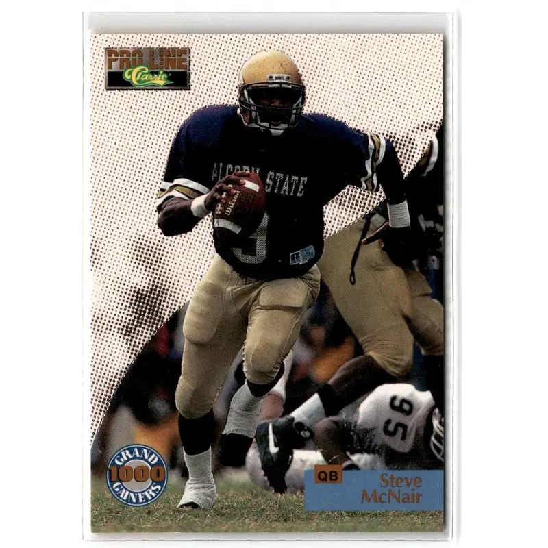 1995 Pro Line Grand Gainers Steve McNair #G-29