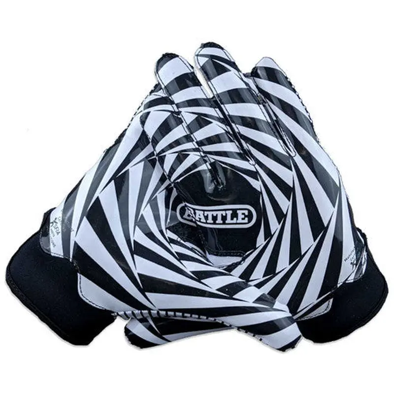 New Battle "Kaleidoscope" Doom 1.0 Receiver Football Gloves Adult Size XL