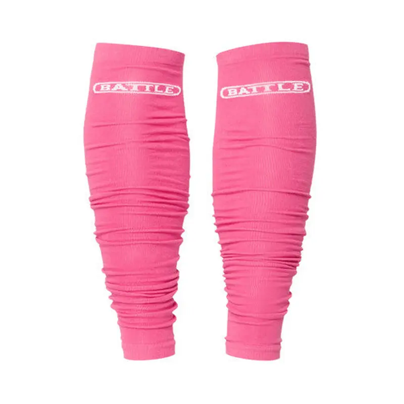 New Battle Long Sock Sleeves- One Pair-  Pink Adult Size S/M