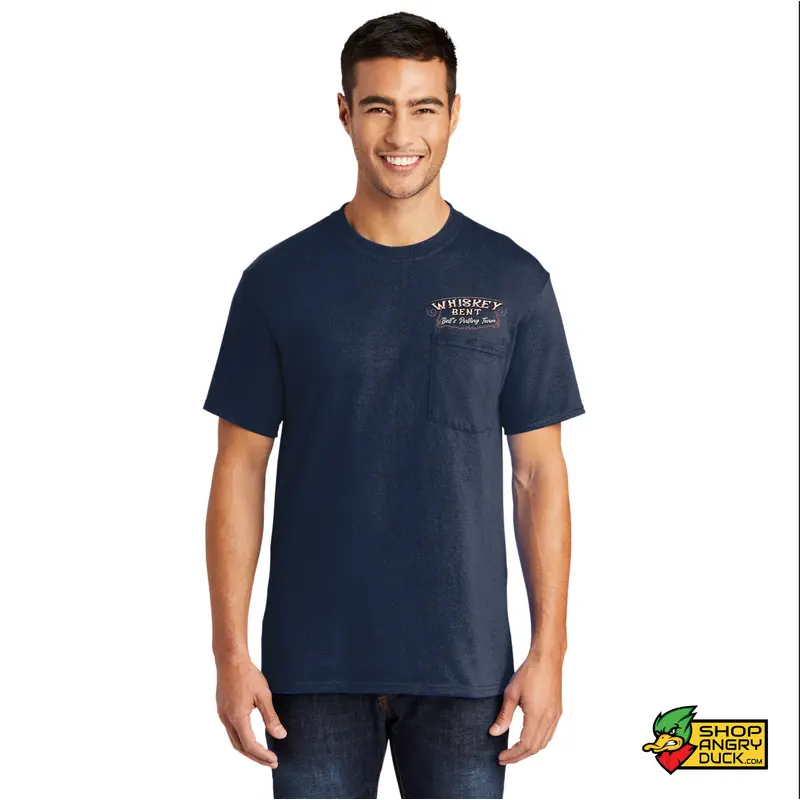 Whiskey Bent Pulling Team Pocket T-Shirt