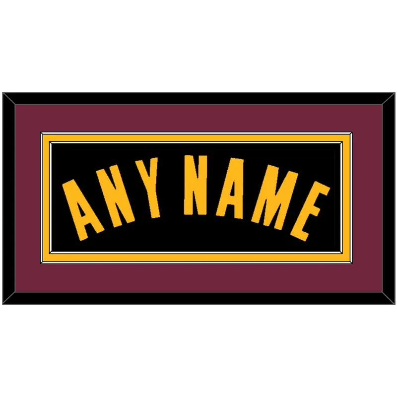 Cleveland Name - Black Pride (2015-2017) - Double Mat 3