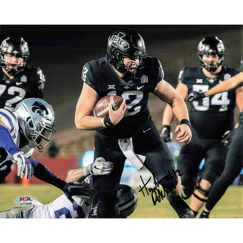 Hunter Dekkers signed 8x10 photo PSA/DNA Autographed Iowa State Football