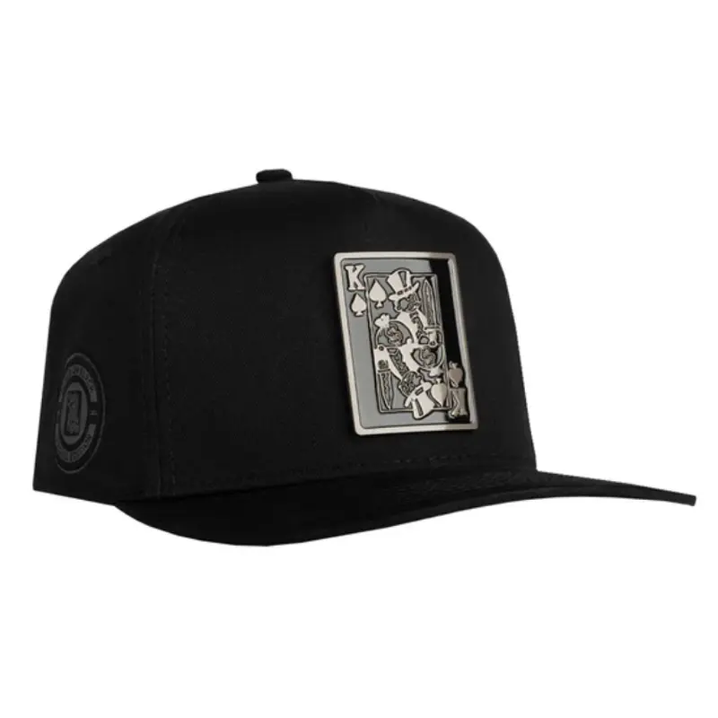 JC HATS BLACK KING CARD 1794 BLKBLK