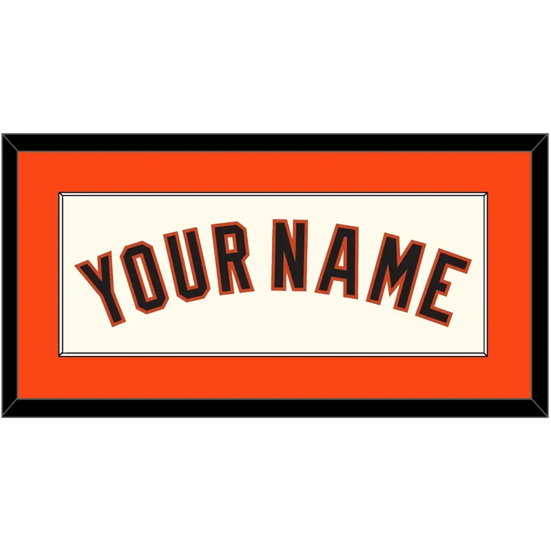 San Francisco Name - Home Cream - Single Mat 1