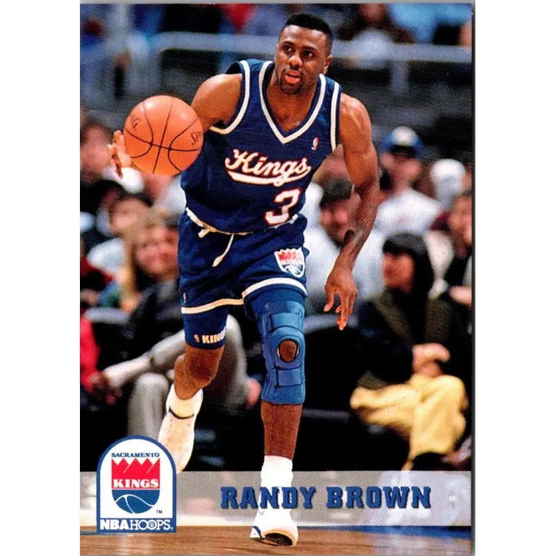1993 Hoops Fifth Anniversary Gold Randy Brown #187