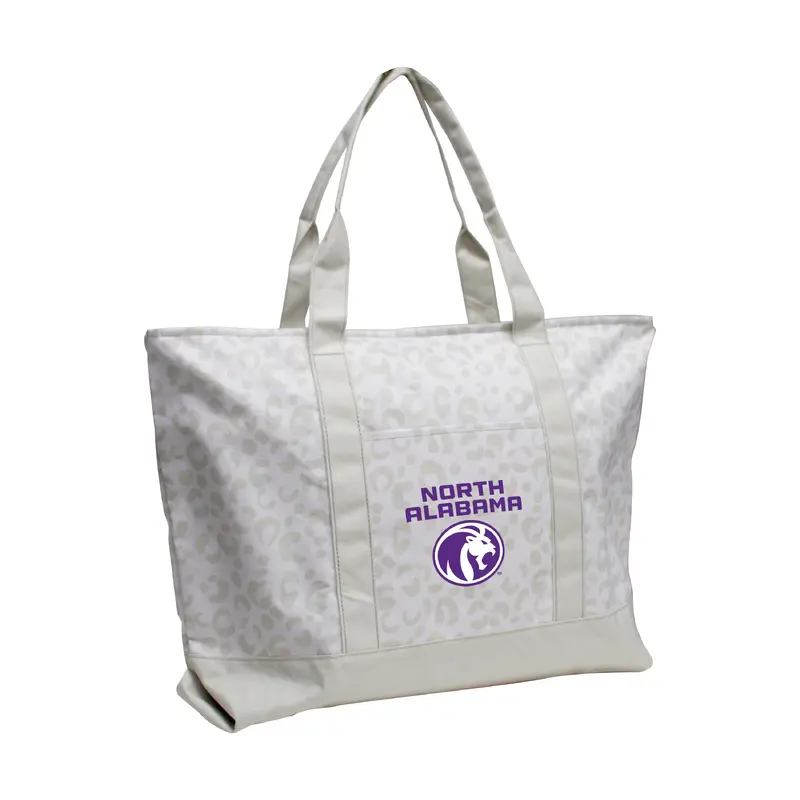 North Alabama Leopard Pattern Tote