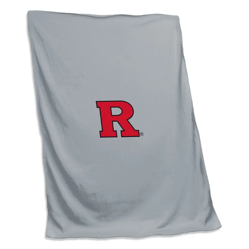Rutgers Screened Sweatshirt Blanket