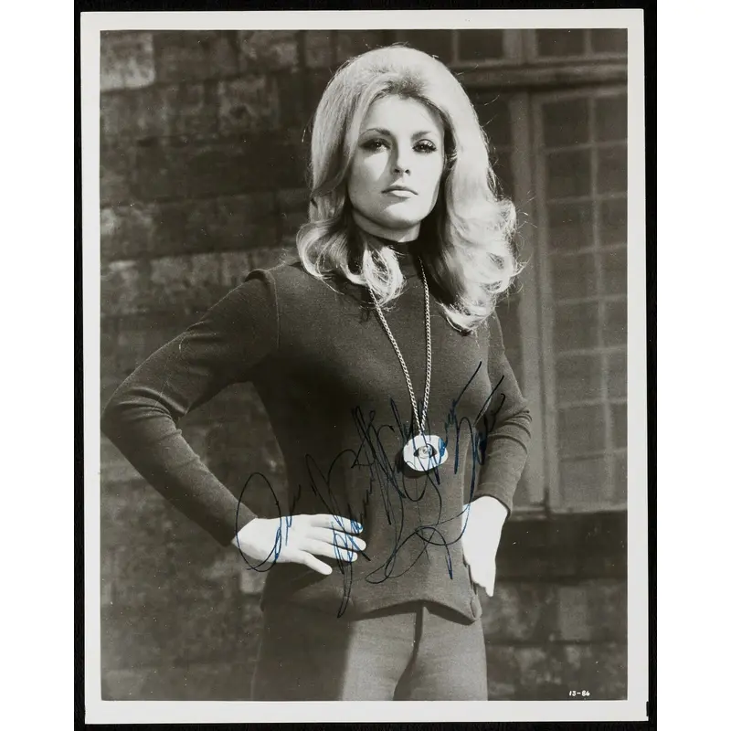 Sharon Tate Signed Autographed 8x10 Photo Manson Family Murder With PSA DNA COA