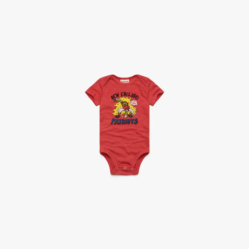 TMNT Raphael x New England Patriots Baby One Piece