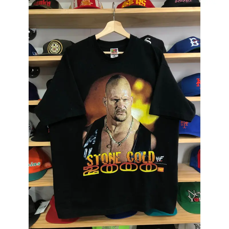 Vintage WWF Stone Cold Steve Austin 2000 Tee Size XL