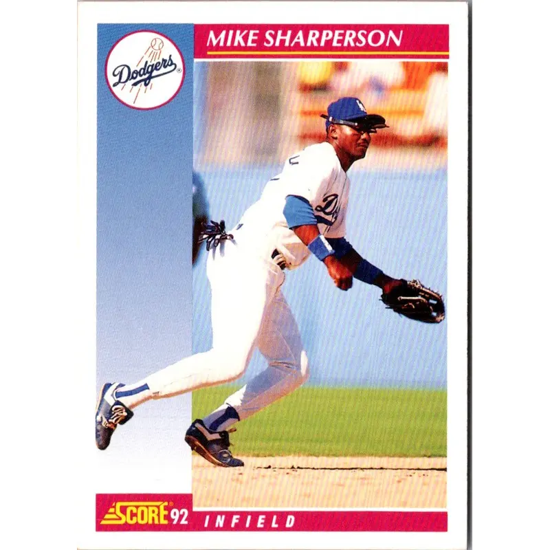 1992 Score Mike Sharperson #592