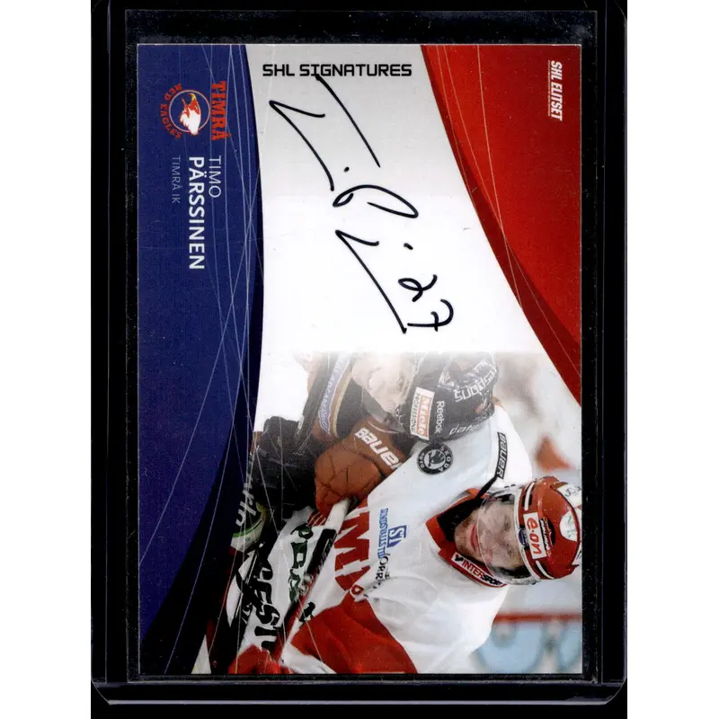 2011-12 SHL Signatures - Timo Parssinen