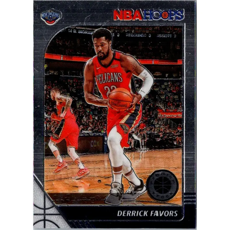 2019 Hoops Blue Derrick Favors #190