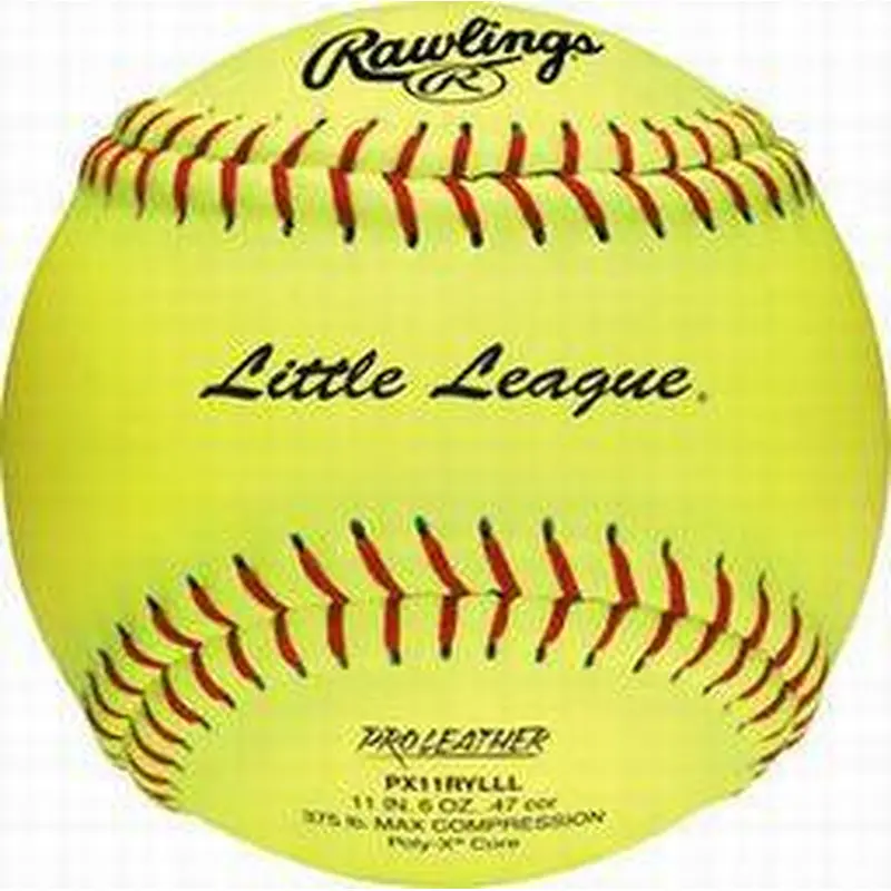 New Rawlings PX11RYLLL Little League Pro Leather 11" Game Ball 1 Dozen