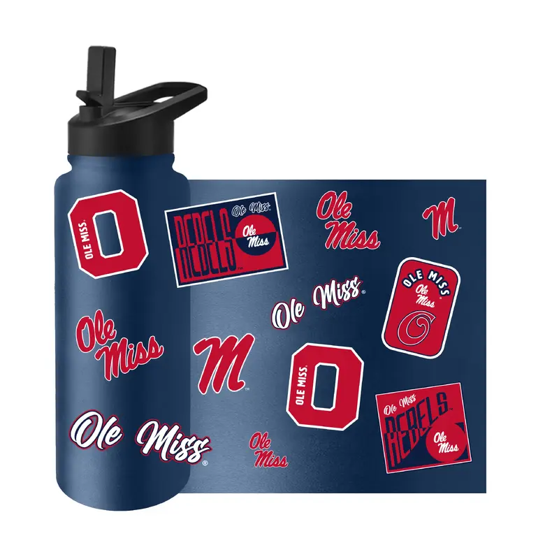 Ole Miss 34oz Dreamweave Quencher Bottle