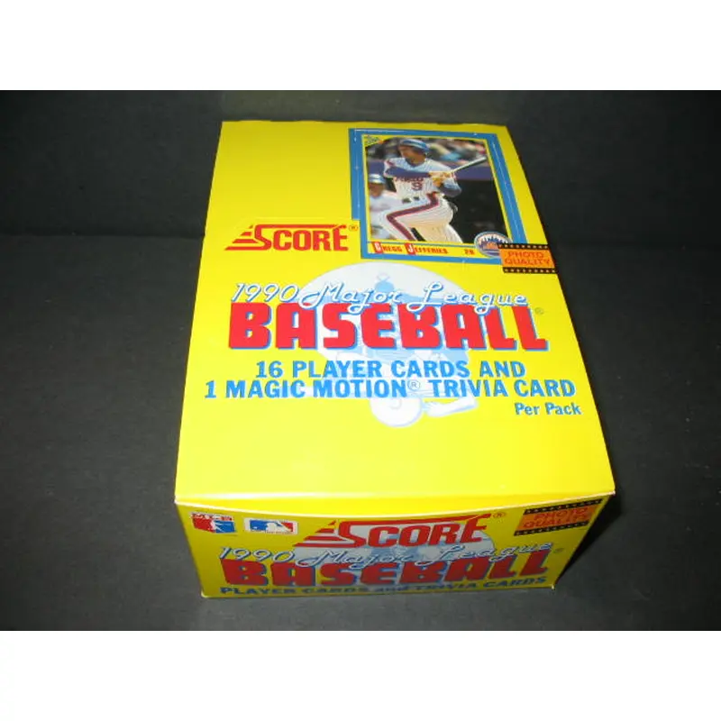 1990 Score Baseball Box