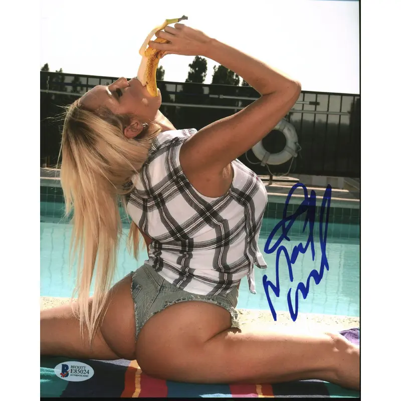 Mary Carey Adult Film Star Authentic Signed 8x10 Sexy Photo BAS #E85024
