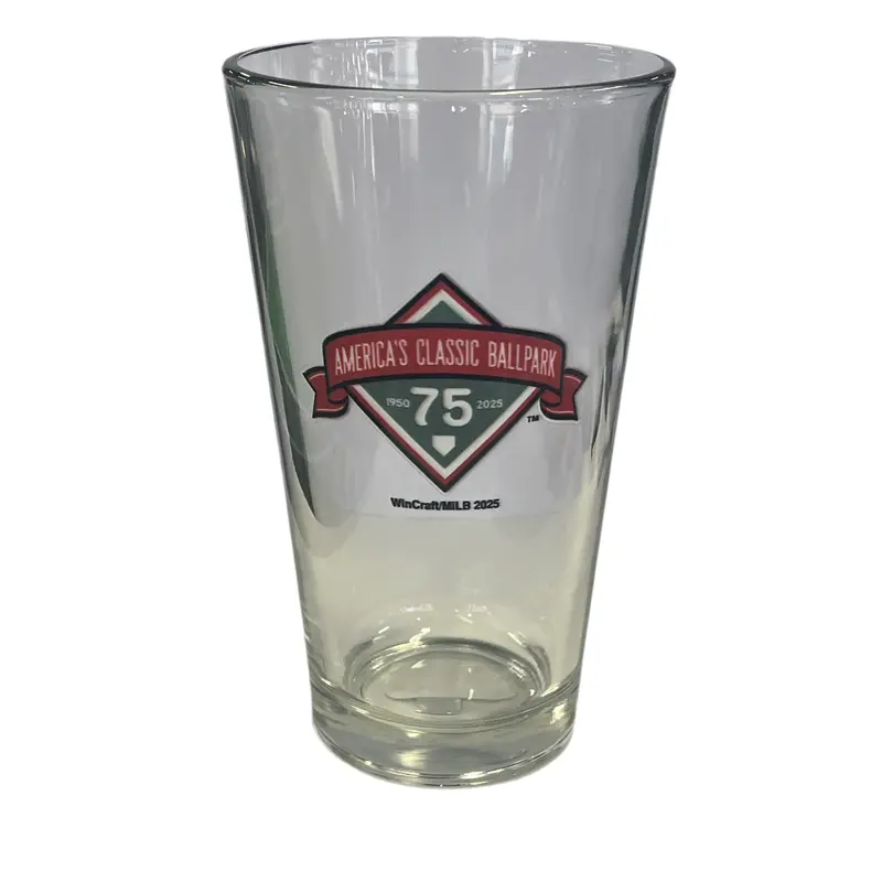 Wincraft Reading Fightin Phils 75th Anniversary Pint Glass
