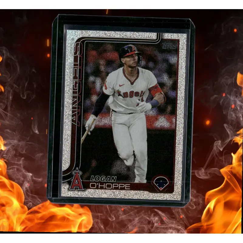 2025 Topps Logan O'Hoppe Foil #308
