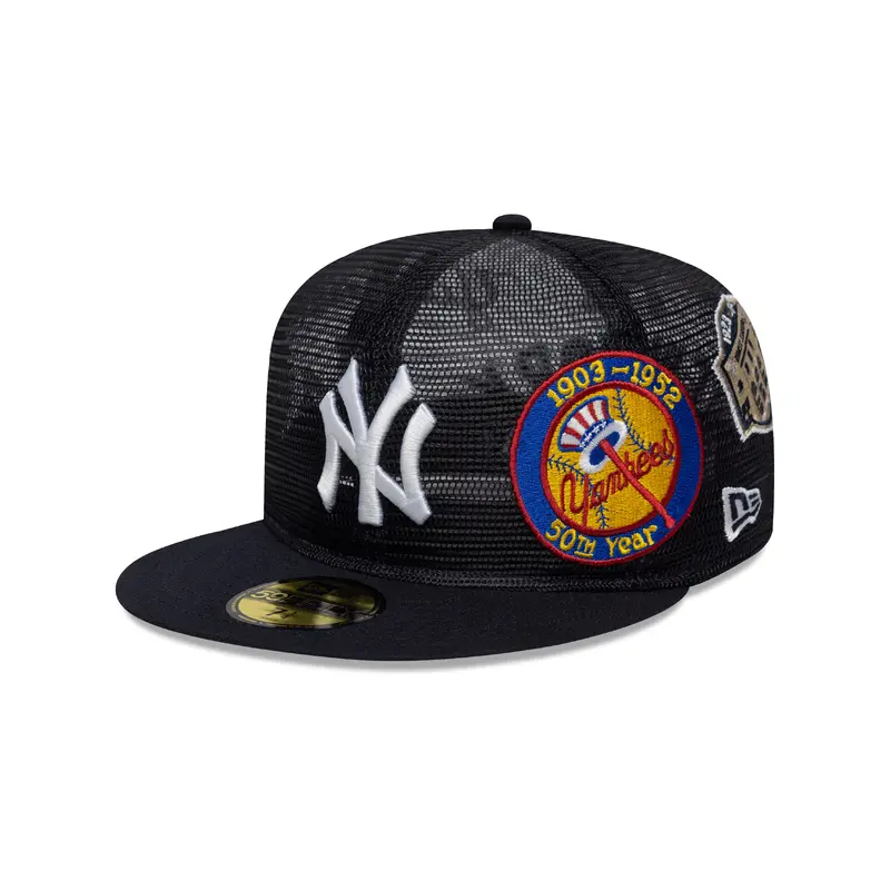 New Era - 59FIFTY Fitted Cap - New York Yankees - AOP MESH - Navy