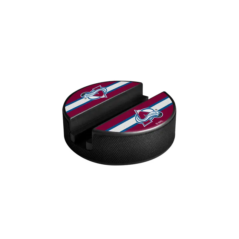 NHL Colorado Avalanche Hockey Puck Media Device Holder