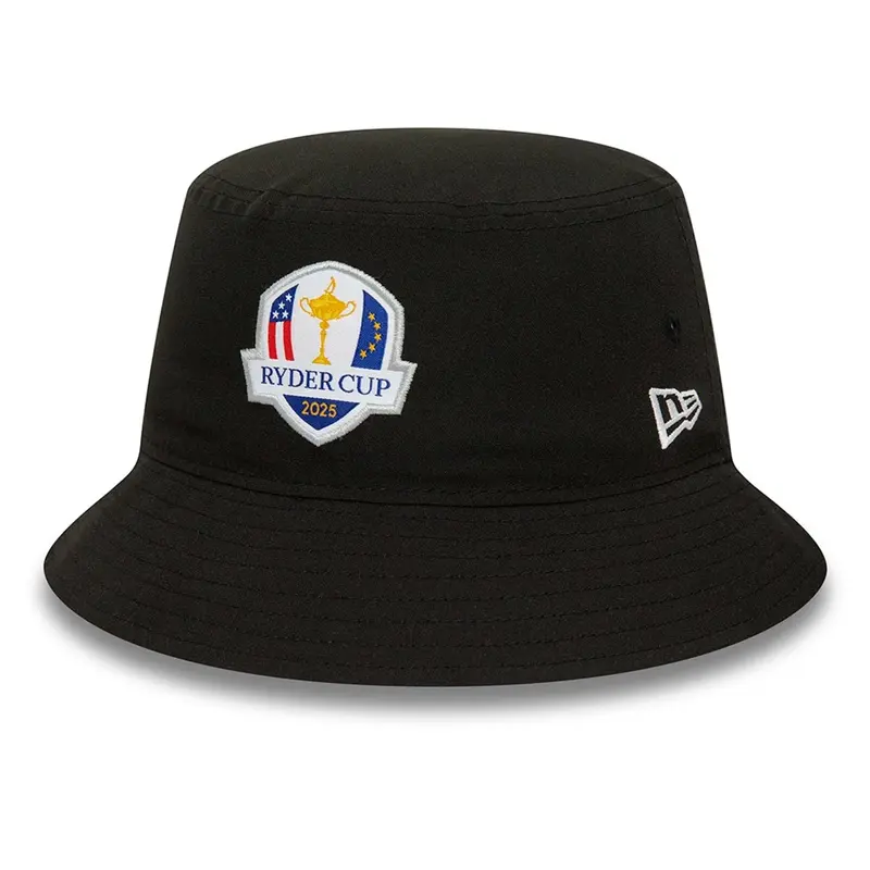 Ryder Cup Europe 2025 Repreve Black Bucket Adjustable Cap