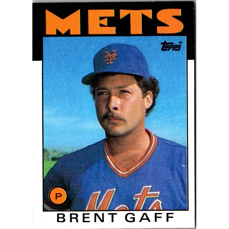 1986 Topps Brent Gaff #18