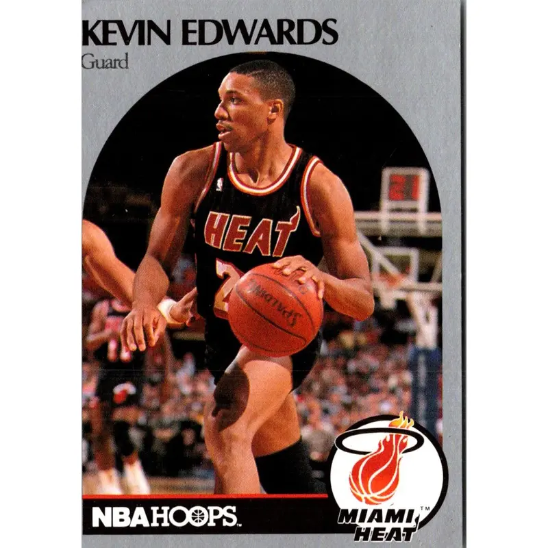 1990 Hoops Kevin Edwards #165