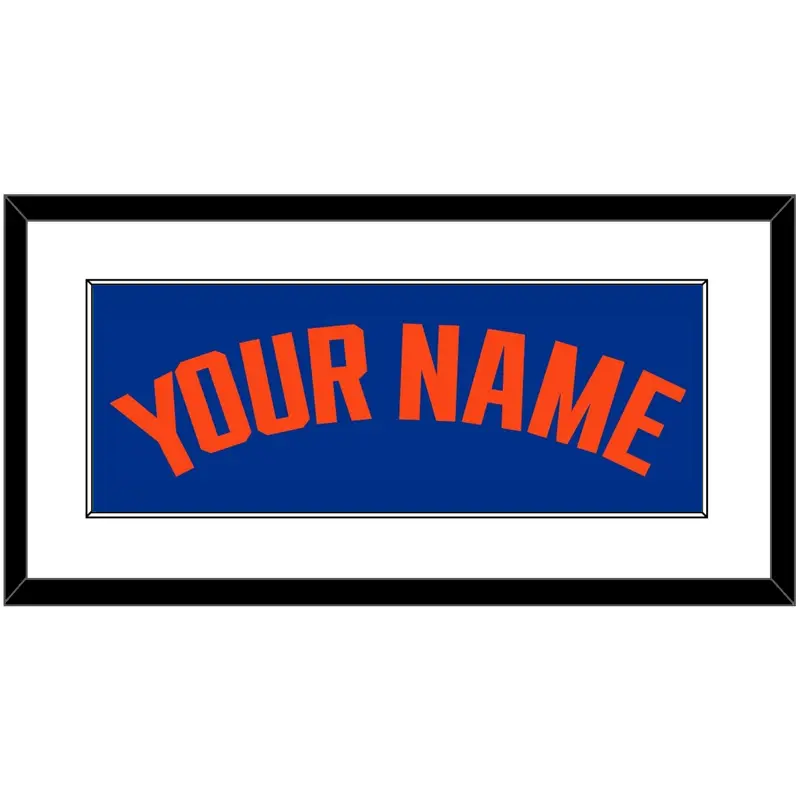 Florida Basketball Name - Road Blue (2017-2018) - Single Mat 1
