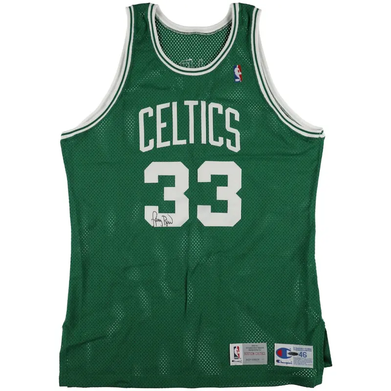 Larry Bird Signed 1992-93 Boston Celtics Pro Cut Game Model Jersey UDA COA