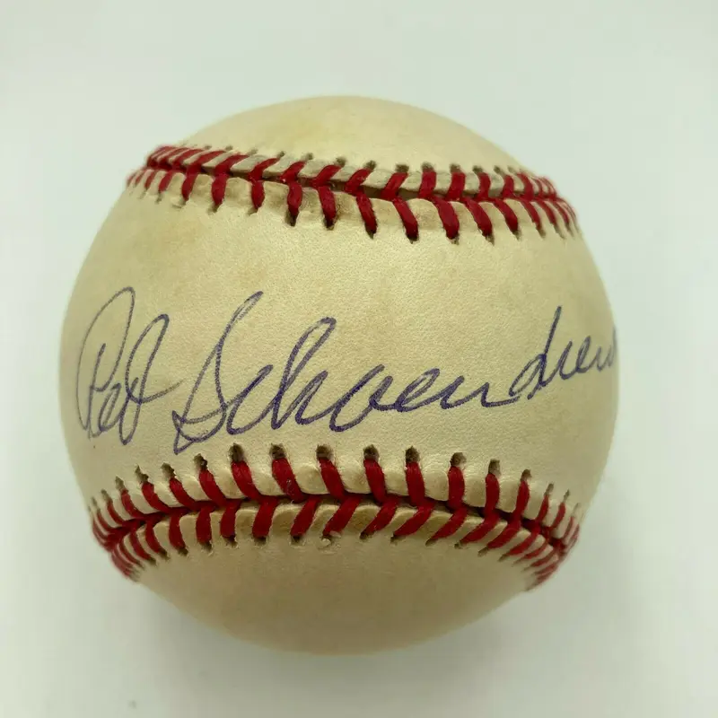 Red Schoendienst Signed Autographed Baseball With JSA COA