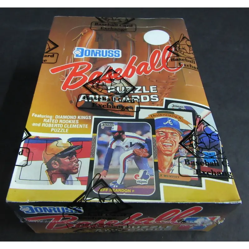 1987 Donruss Baseball Unopened Wax Box (Authenticate)