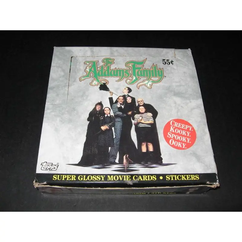 1991 Topps The Addams Family Unopened Box