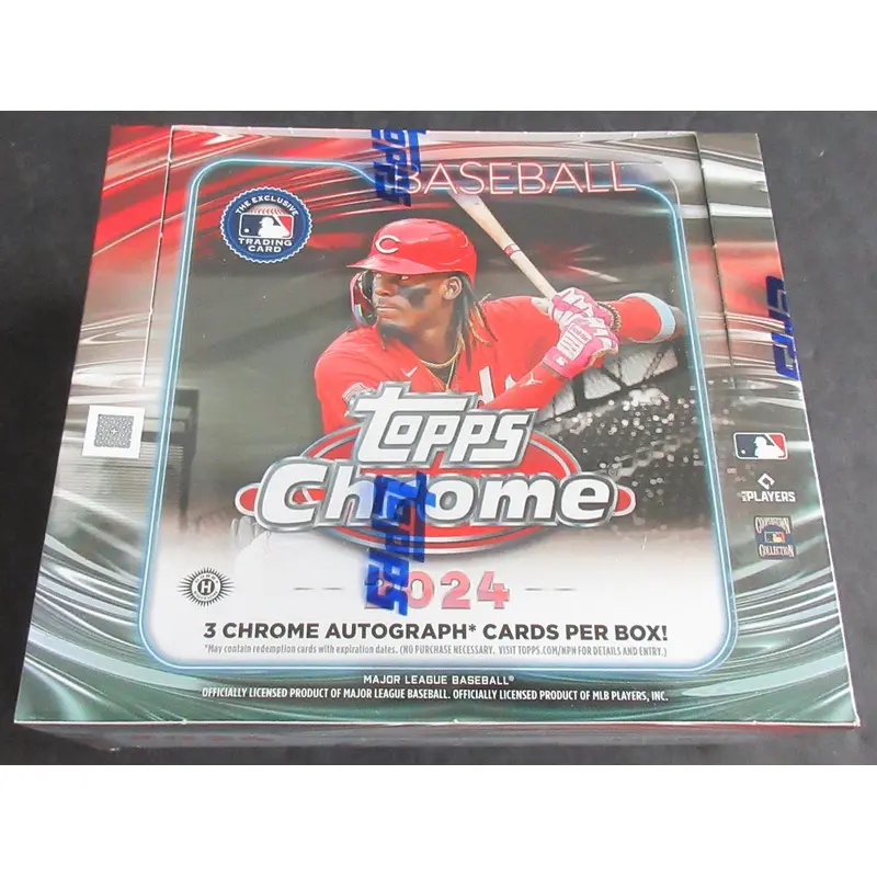 2024 Topps Chrome Baseball Jumbo Box (Hobby) (12/13)