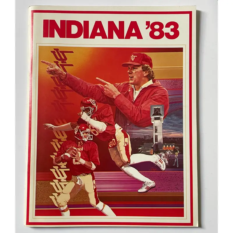 1983 Indiana University Football Media Guide