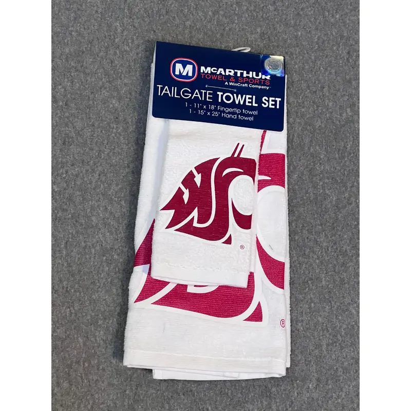 WSU Tailgate Towel  Set